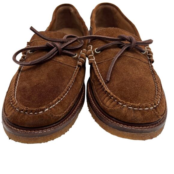 J.Crew Superior Boots & Shoes Camden Suede Crepe Sole Loafers Men’s SZ 13 main image 8